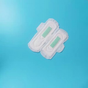 Sanitary Napkin high quality Sample Cotton Customized Sanitary Pads comfortable and breathable fabric