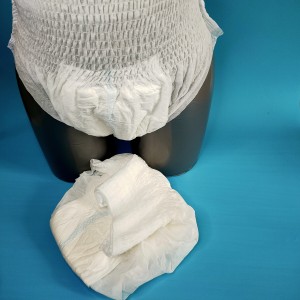 Free Sample Breathable Plus-Size OEM Disposable Adult Pull up Diaper for Incontinence