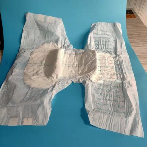 Economic organic fabric ultra thick disposable PP type adult diaper/ lingerie/women lingerie