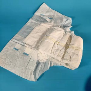 Economic organic fabric ultra thick disposable PP type adult diaper/ lingerie/women lingerie