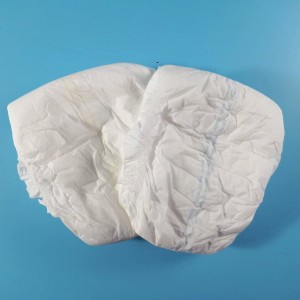 Disposable adult diapers with super urine absorption super soft comfort surface elderly diapers hospital patients use