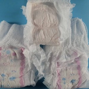 Women Period Safety Underwear Breathable Disposable Sanitary Napkin Menstrual Pants Panties
