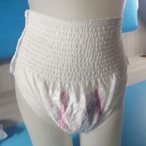 high quality Sanitary panty type carefree super comfort pure cotton sanitary Menstrual pants female new mother use