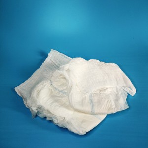 Wholesale Price Adult Diaper Pants  Incontinence Underwear Diaper with Magic Tapes