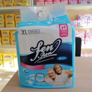 Factory Price New Style Disposable cheap High quality Adult Diapers with high water absorption Comfortable breathable fabric