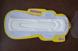 China overnight night use sanitary napkin sanitary pad 385MM with 25 years experience