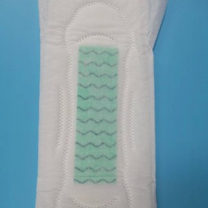 Anion Sanitary Napkin Sample Cotton Pads Soft Top White OEM Customized Item Style Time SAP Packing Film Color