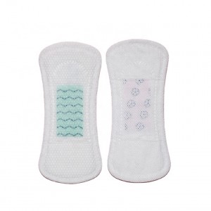 Wholesale Disposable Breathable Material Comfortable Cotton Panty Liner for Women