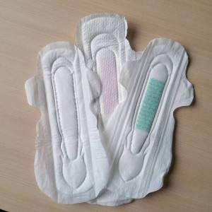 Women Wings Style sanitary Napkins high quality female cotton Sanitary pads night time use super soft surface