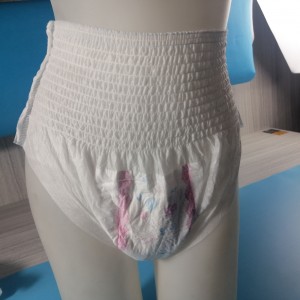 Soft and comfortable fabric low price high quality Sanitary Napkin panty type for women