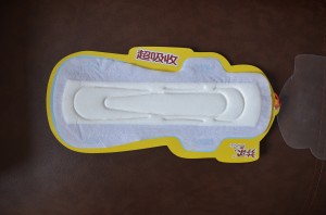 Super Long Night With 385MM Best Quality Cotton Sanitary Napkins Winged Lady Pad Brand Name Made In China Sanitary Napkins
