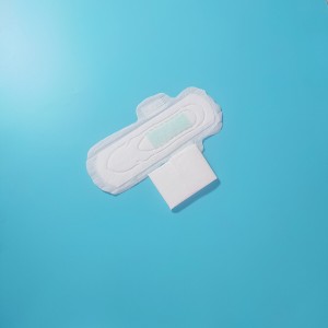 Soft Cotton Like Disposable Lady Sanitary Napkin Pads with Wings Anion Functional Chip