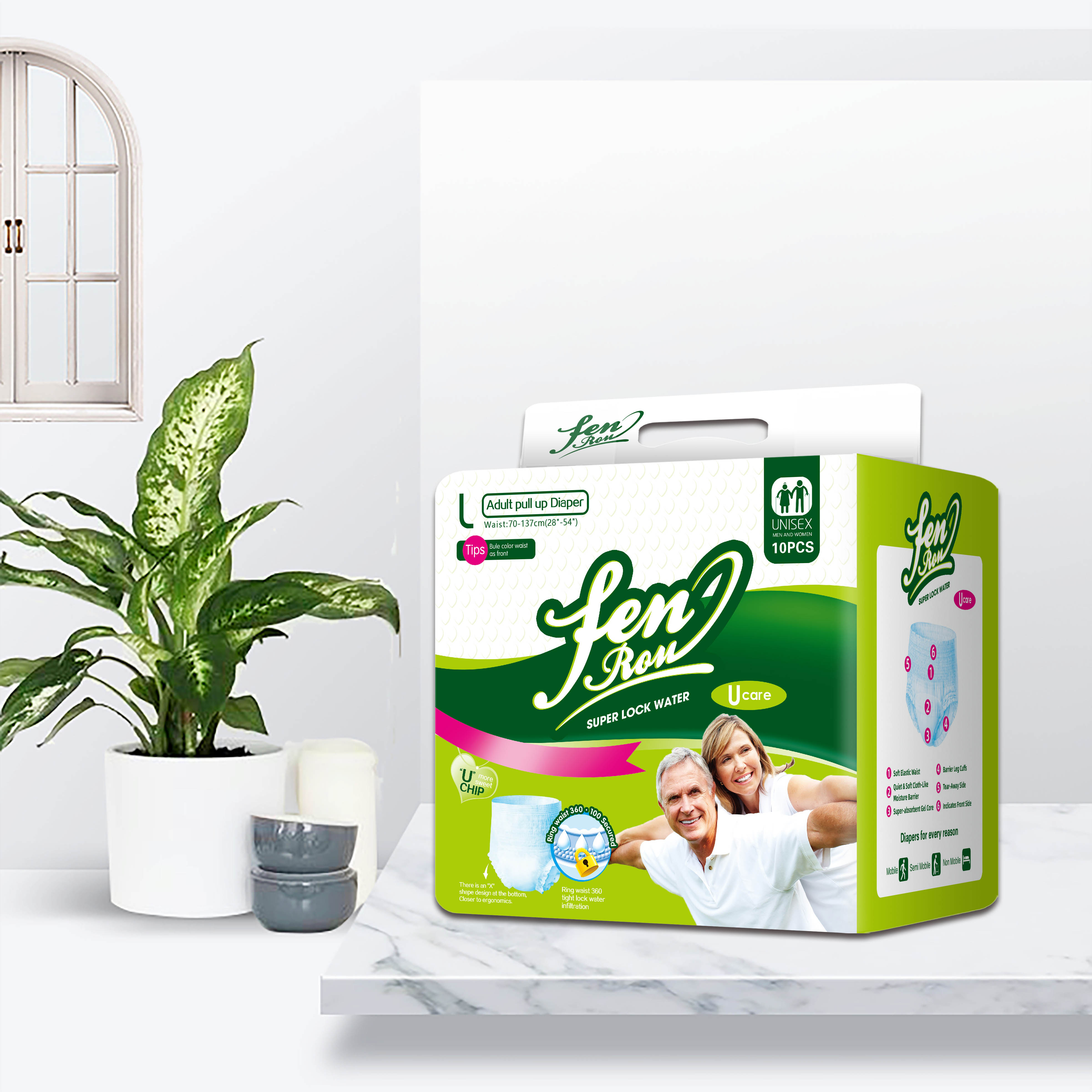 Diapers for old age Made By China Factory found in 1996