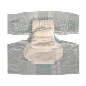 PP Tape PE Film Unisex Adult Care Personal Hygiene Incontinence Products Adult Brief Diaper Premium Diapers