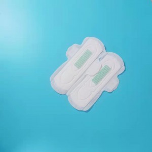Sanitary Napkin high quality Sample Cotton Customized Sanitary Pads comfortable and breathable fabric