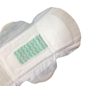Low price high quality Natural Soft sanitary napkins Organic Cotton Menstrual Lady Pad Women Wings Style Time