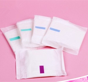 Free Sample Sanitary Pads Lady Organic Cotton Anion Sanitary Napkins