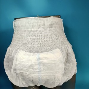 Incontinence Fixation Pants ODM OEM Thick Comfortable Panty Type Adult Diaper for Old People