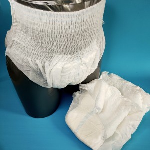 Incontinence Fixation Pants ODM OEM Thick Comfortable Panty Type Adult Diaper for Old People
