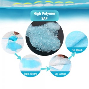 Hot sale 23”*36” china manufacturer incontinence pad with super absorbency underpad