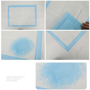 Pet Urine Pet Training Pad with super absorbency factory competitive price dog pee pad free sample