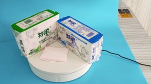 Fenrou high quality hot sale Lady Sanitary Pad Disposable Cotton Sanitary Napkin Manufacturer