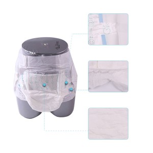 Incontinence adult brief china manufacturer adult diaper with super absorbency disposable elderly tape diaper