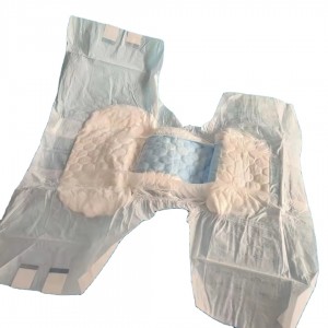 Disposable Incontinence Adult Diaper In Bulk Package For Elderly People With Super Absorbency