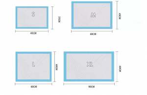 Wholesale super absorbent disposable quick drying dog urine pad dog pee 5 layer pet leak proof pads