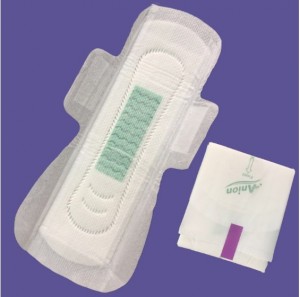 Free Sample Sanitary Pads Lady Organic Cotton Anion Sanitary Napkins