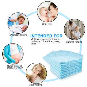 Disposable Bed Sheet Pad China Manufacturer With Super Absorbency Free Sample Medical Underpad