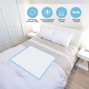 Disposable Bed Sheet Pad China Manufacturer With Super Absorbency Free Sample Medical Underpad