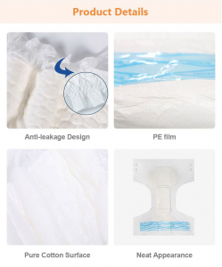 High absorbency factory price adult diaper in bulk package for eldly people
