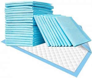 Factory wholesale price puppy training pad disposable pee pad for training heave absorbent