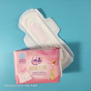Hotsale Wholesale Ladies Sanitary Pads OEM Brand Sanitary Towel Economic Super Absorbency Girl Sanitary Napkin