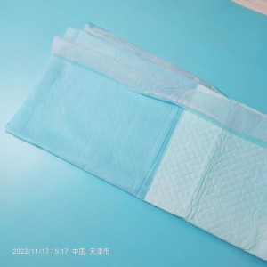 Super absorbency underpad with wings High qualitity disposable incontinence bed sheet