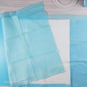 Super absorbency underpad with wings High qualitity disposable incontinence bed sheet