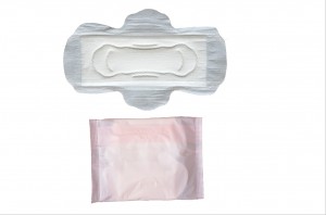 Wholesale super absorbent odor pure cotton 245mm menstrual pad feminine hygiene anion sanitary napkin