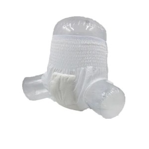 Disposable Adult Diapers Elderly Disposable Incontinence Pants Underwear Super Absorption Waterproof PE Bag OEM Non Woven Fabric