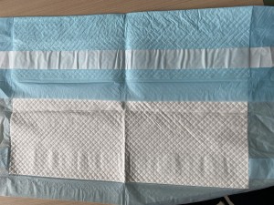 Incontinence pad with quick absorbency disposable bedsheet with CE&ISO 13485 certificate factory wholesale price underpad